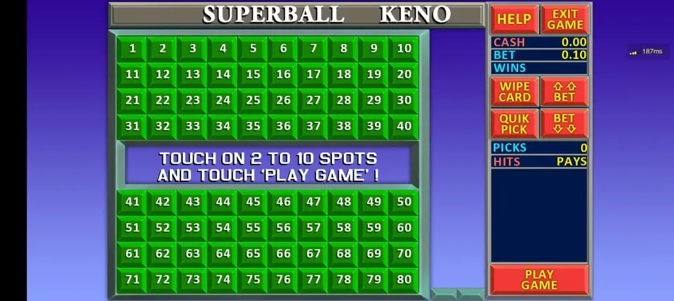 Juwa keno board